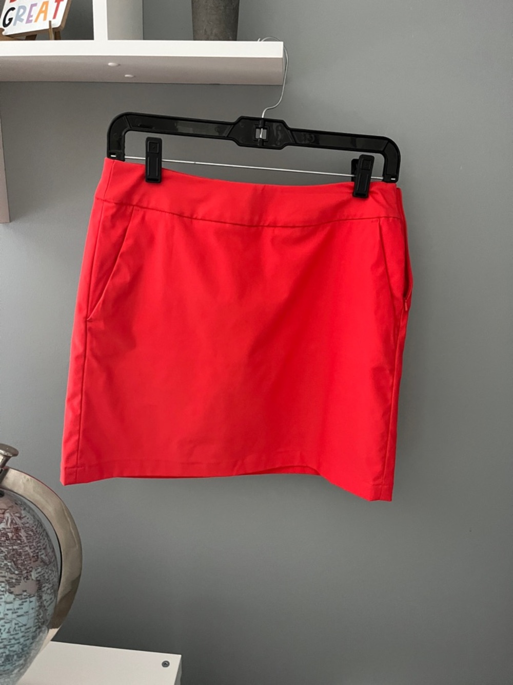 Nike Bright Red Mini Skirt